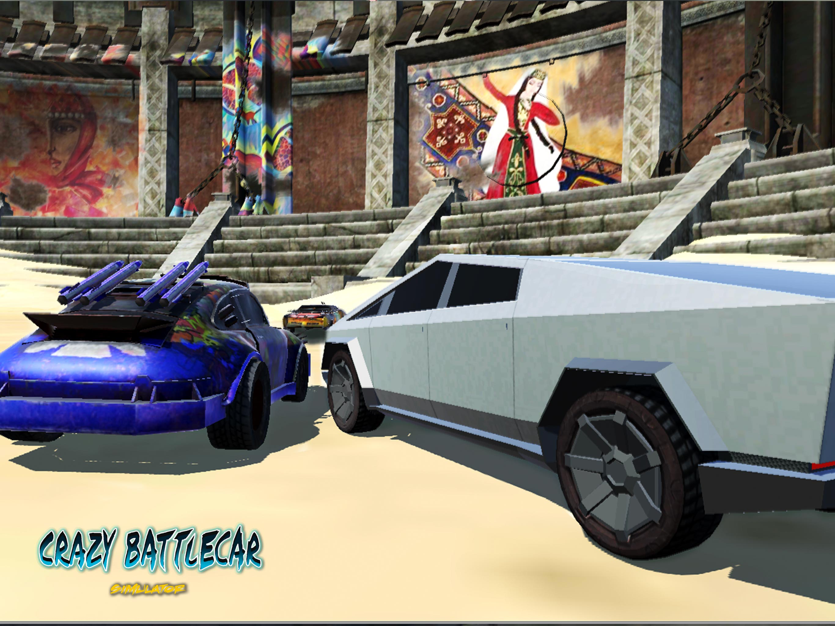 Car Simulator : Crazy Battles screenshot 13