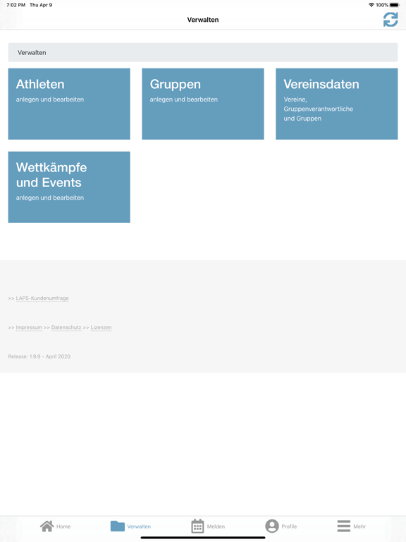 Screenshot #5 pour LAPS - Sportgruppenverwaltung