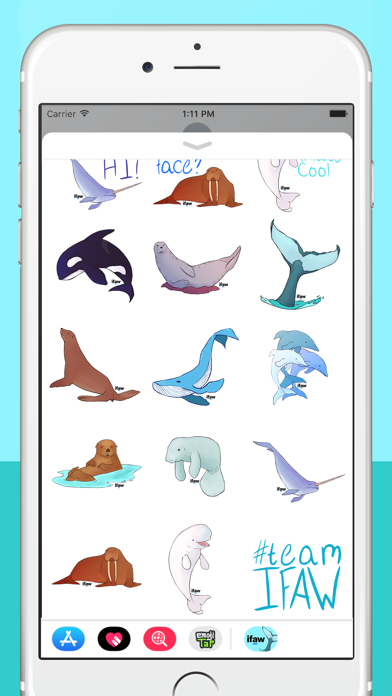 Screenshot #3 pour IFAWmojis Marine Mammals