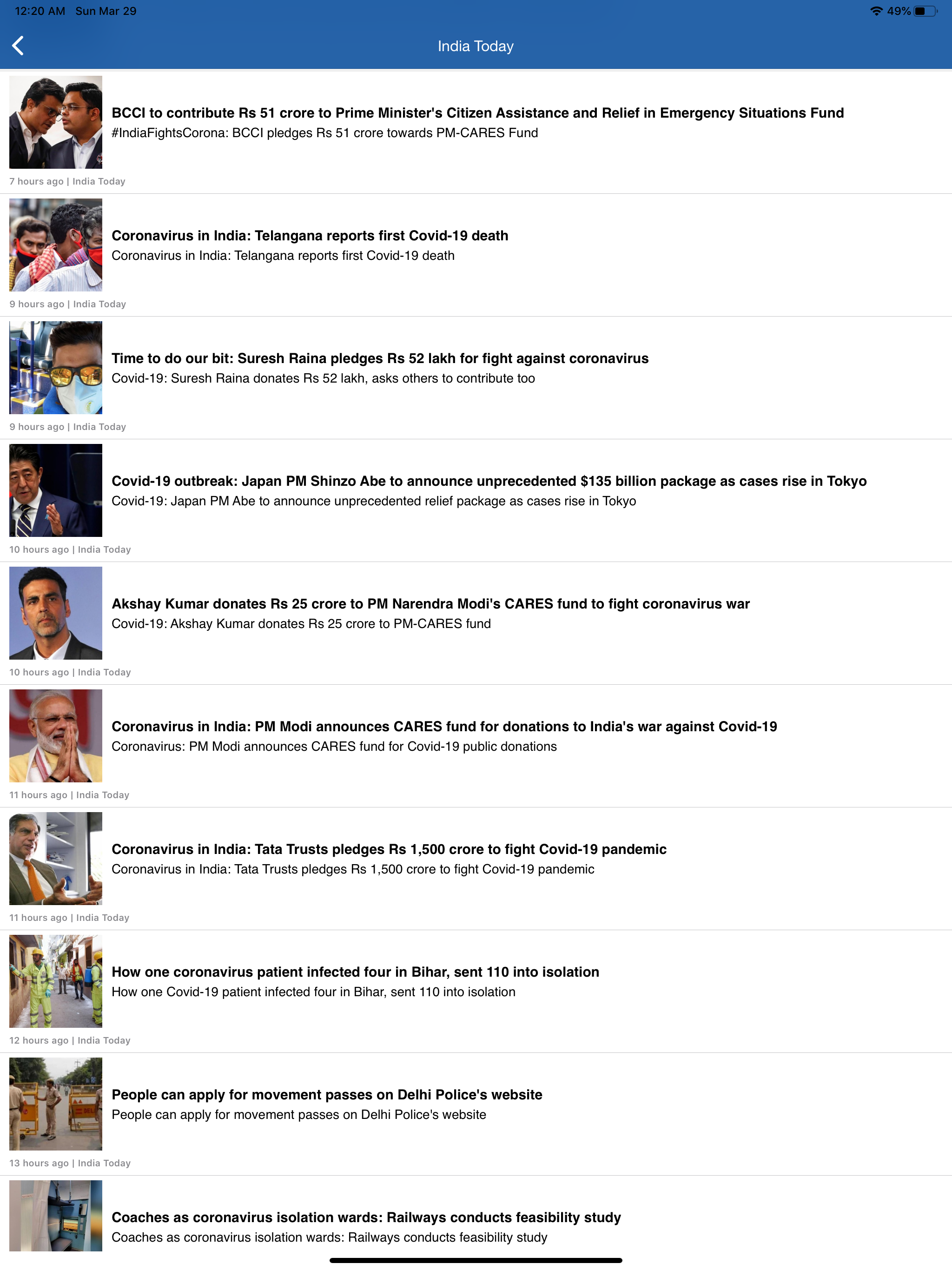 Breaking News - India screenshot 8