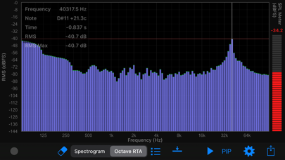 Ultrasonic Analyzer Screenshot