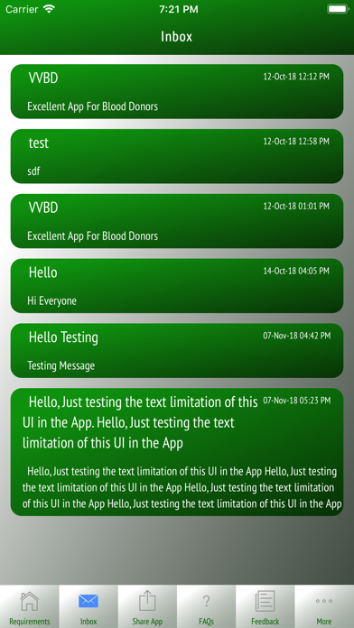 Screenshot #2 pour Vasai Virar Blood Donation App