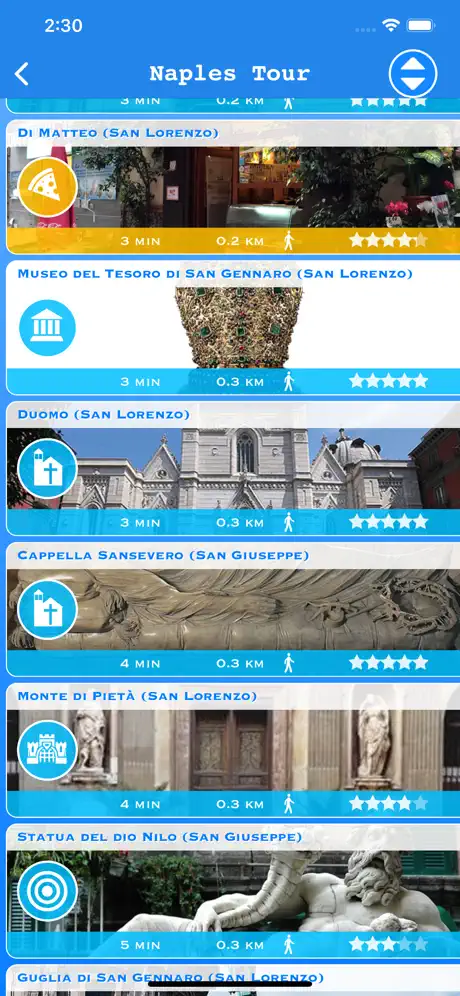 Naples Tour Lite