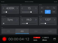 Blackmagic Camera Control ipad bilder 1