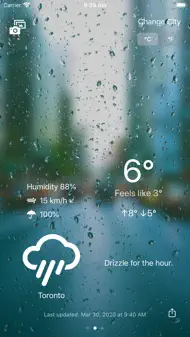 InstantWeather App iphone bilder 3