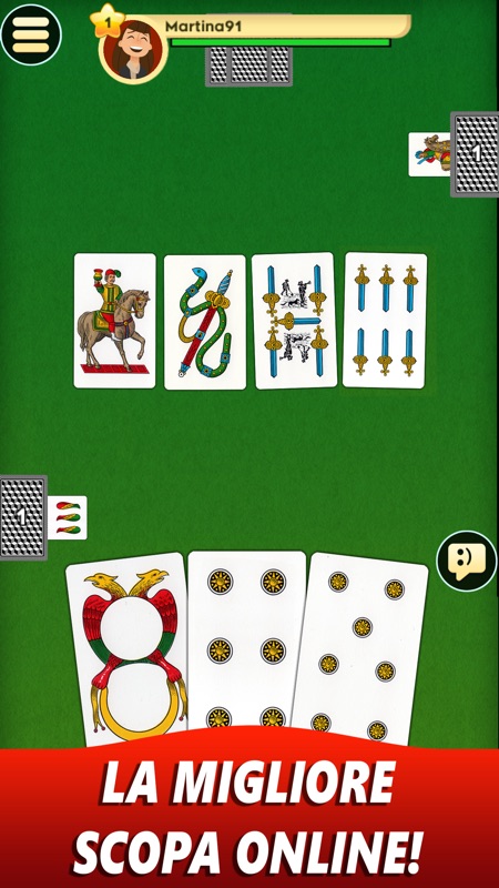 Scopa Online - Gioco di carte screenshot 1