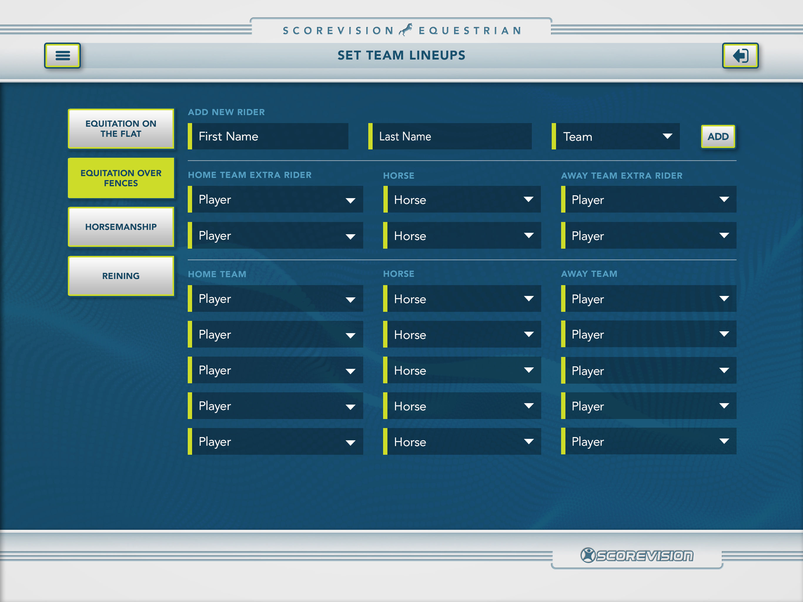 ScoreVision Equestrian screenshot 5