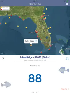 Ocean Water Temperature iPad image 1