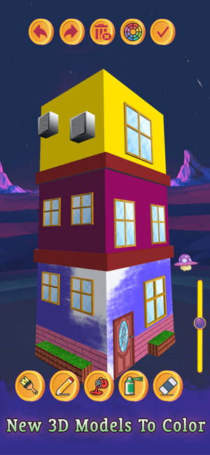 ‎House Paint 3D - Home Coloring Screenshot