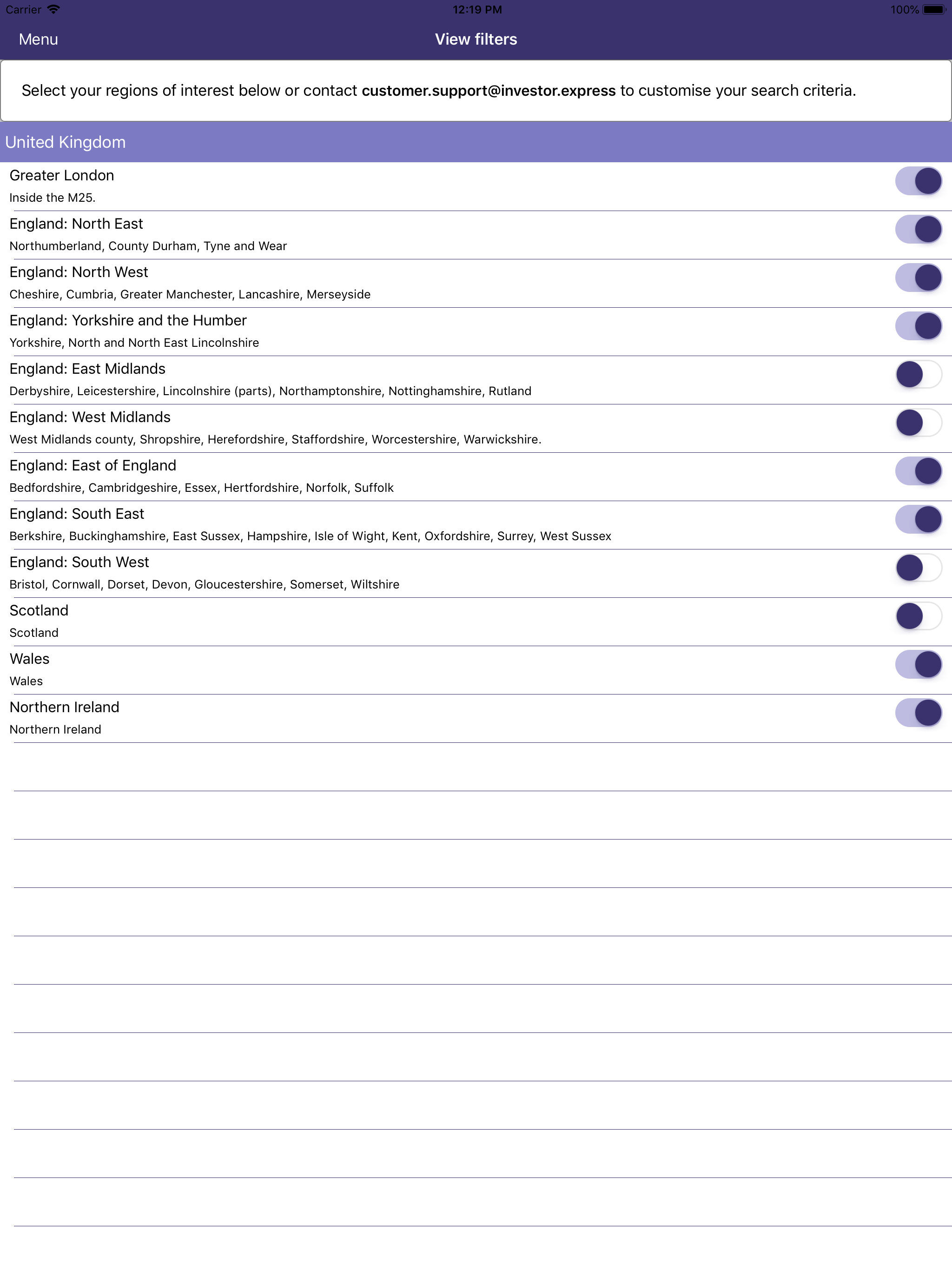 Investor Express screenshot 6