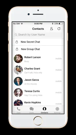 Game screenshot Hola - Chat,Audio & video call hack