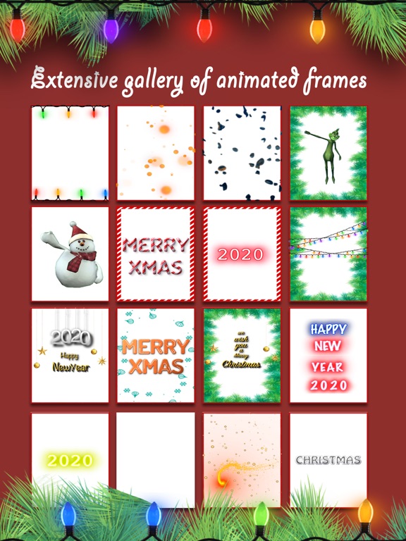 Christmas App Animated Frames screenshot 3