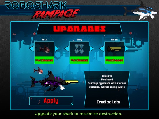 Screenshot #6 pour RoboShark Rampage