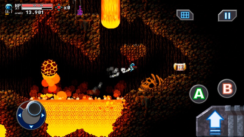 Willy Jetman: Gravity Action screenshot 1