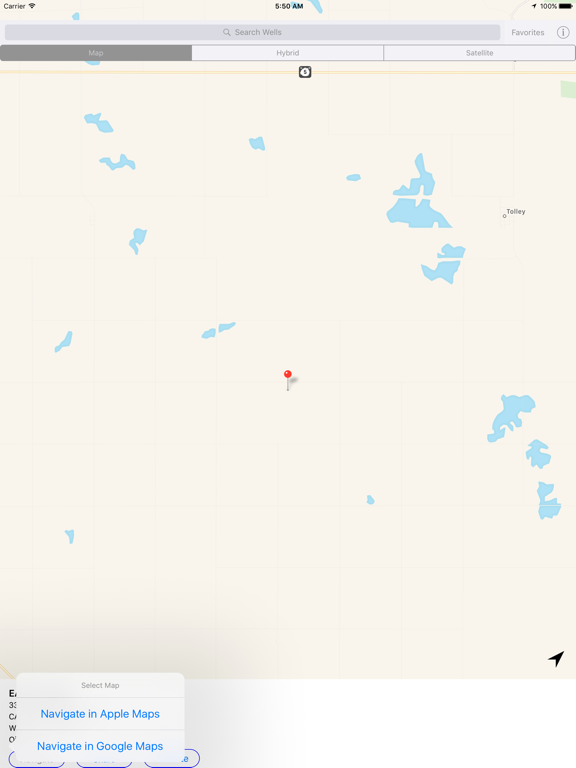 Screenshot #5 pour North Dakota Oil Well Finder