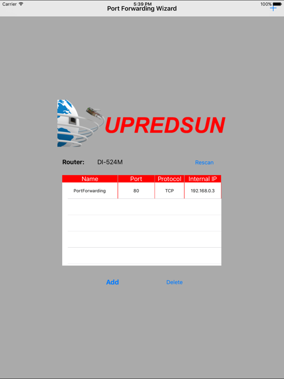 Screenshot #4 pour Port Forwarding Wizard