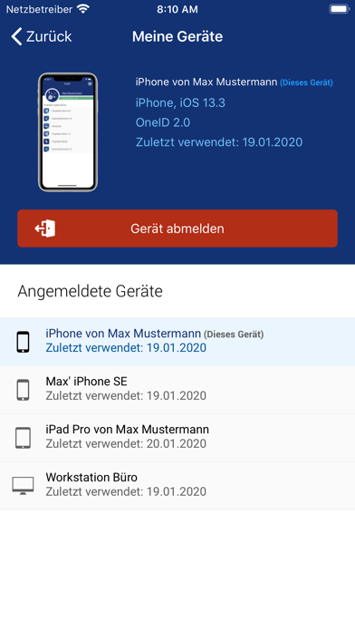 Screenshot #3 pour Wurm OneID