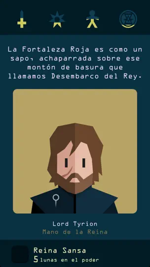 Captura de pantalla de Reigns: Juego De Tronos en iPhone 9