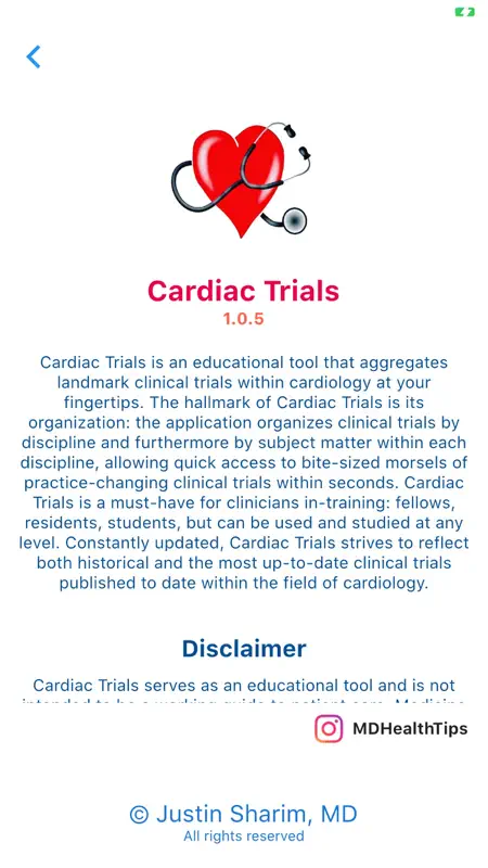 Cardiac Trials screenshot 8 of 8