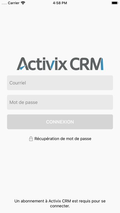 Screenshot #1 pour Activix CRM