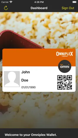 Game screenshot Omniplex Wallet apk