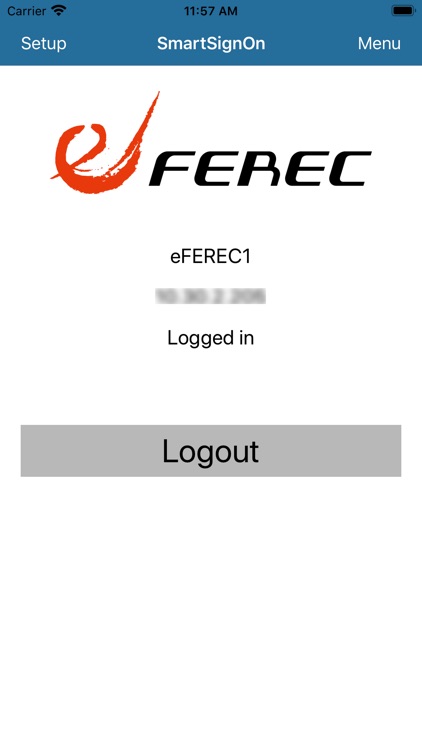 SmartSignOn for eFEREC