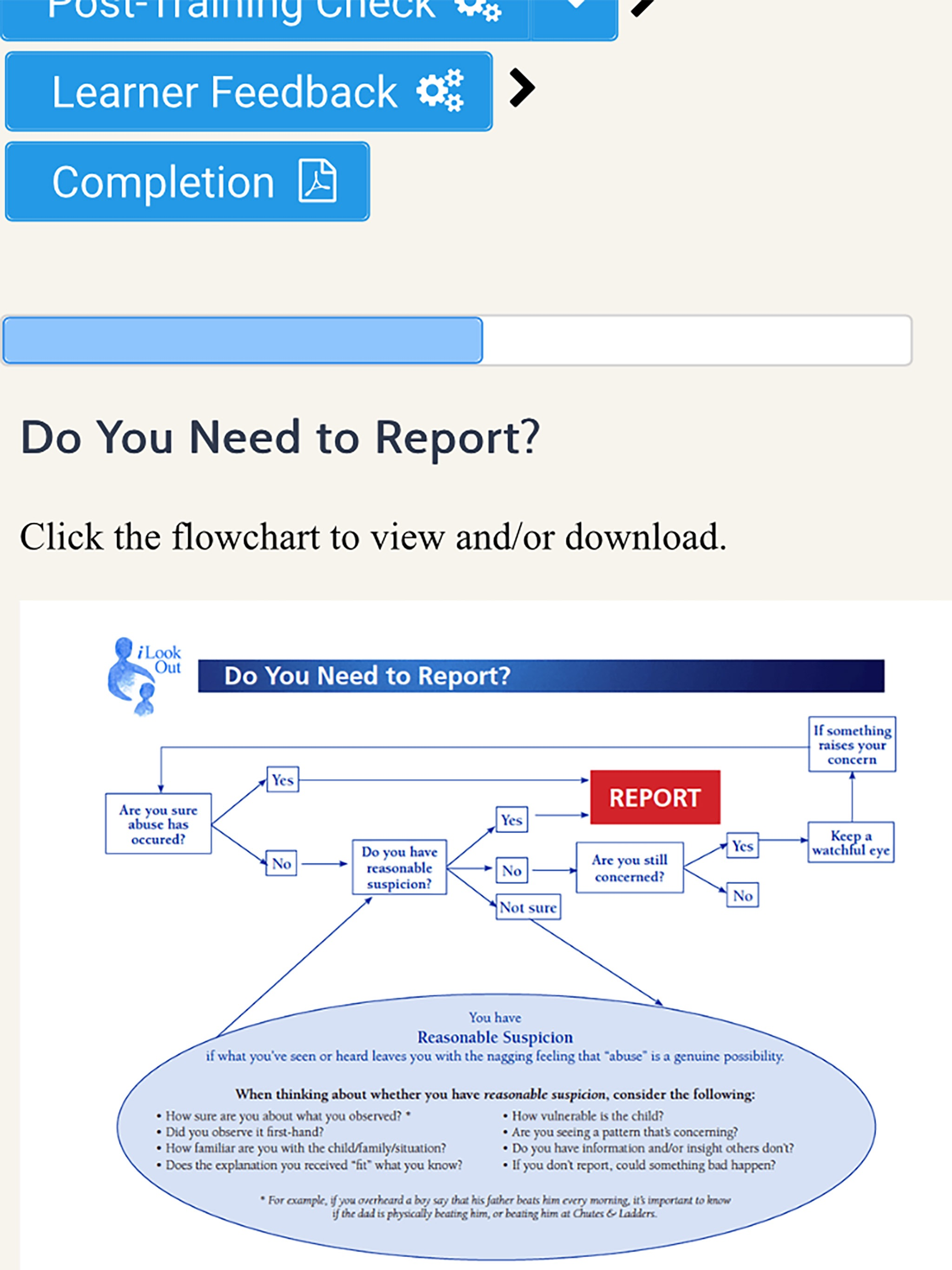 iLookout for Child Abuse screenshot 8