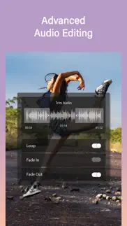 add music to video background iphone screenshot 2