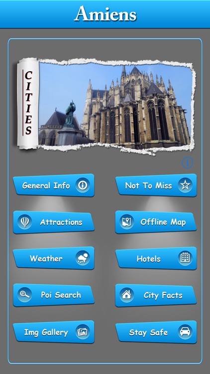 Amiens Offline Map City Guide