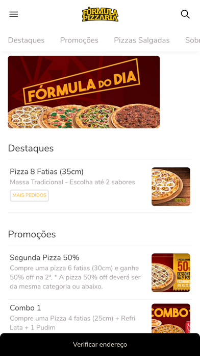 Screenshot #1 pour Fórmula Pizzaria Delivery
