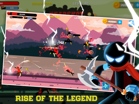 Screenshot #5 pour Stickman Archer - Spear War