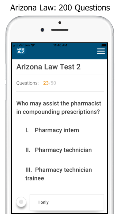 How to cancel & delete MPJE Arizona Test Prep from iphone & ipad 3
