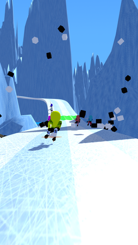 #3. Crashed Ice (iOS) 由: Lemondo Games