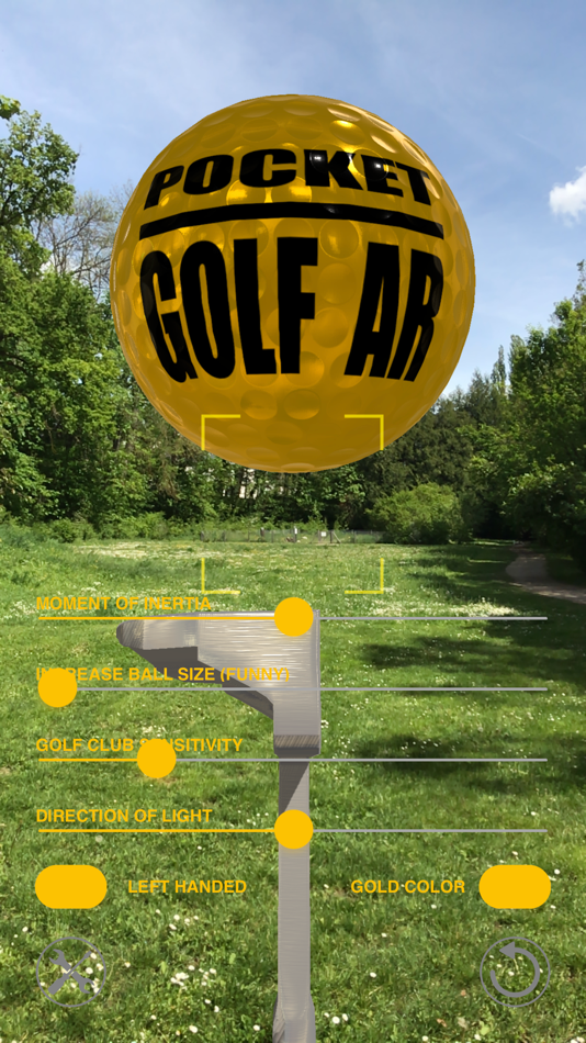 #4. [AR] Pocket Golf (iOS) 由: Philippe Zay