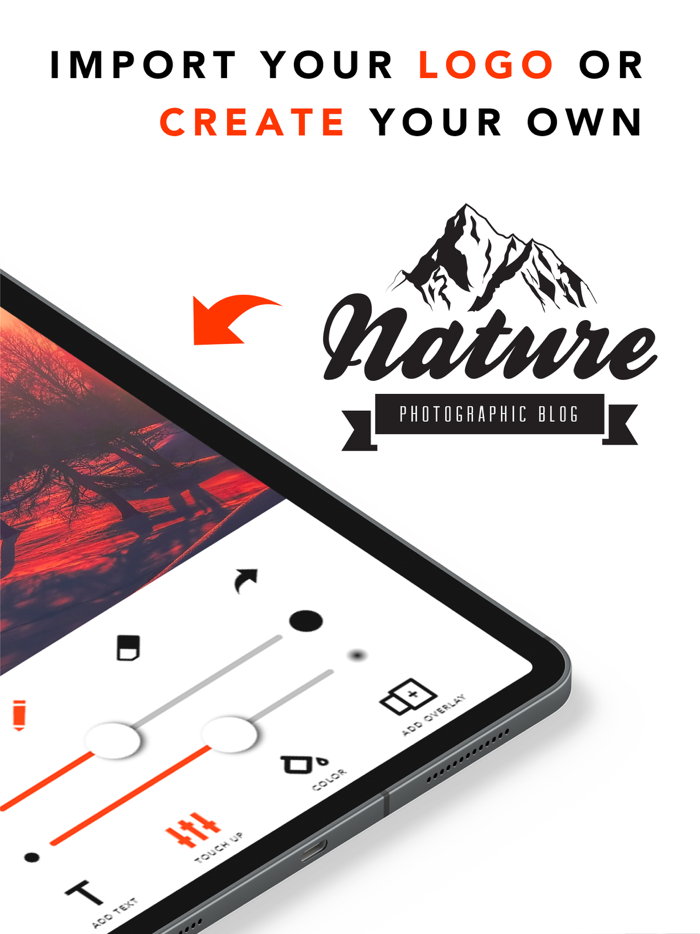 Watermark Photo Logo and Stamp