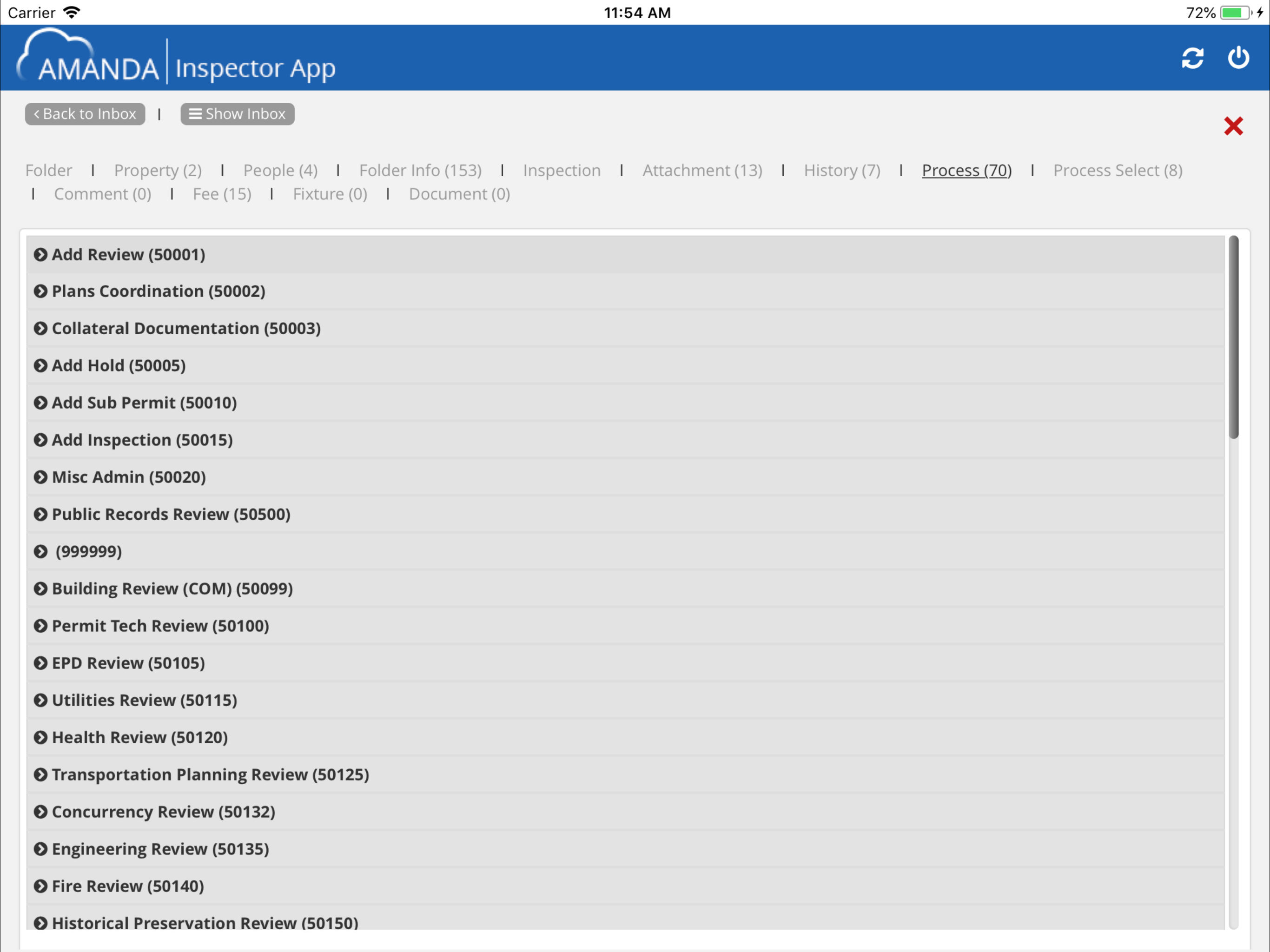 Amanda Inspector App screenshot 6