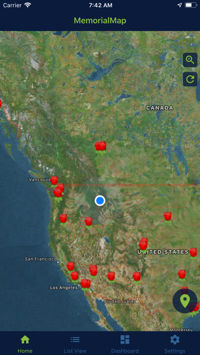 How to cancel & delete MemorialMap from iphone & ipad 1