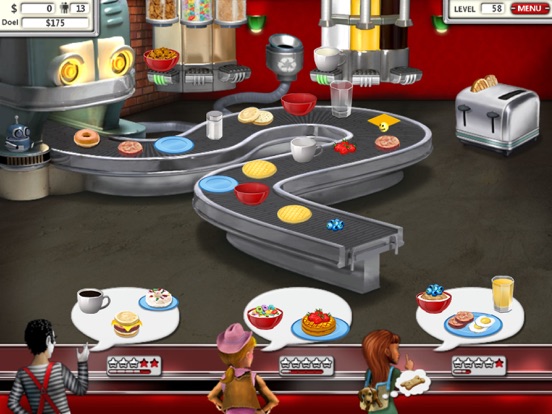 Burger Shop 2 Deluxe iPad app afbeelding 2