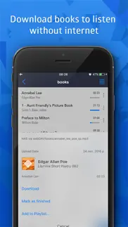cloudbeats: audio book player iphone screenshot 4