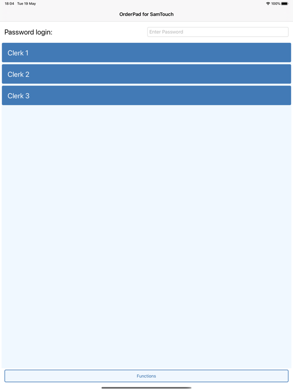 Screenshot #4 pour OrderPad for Samtouch