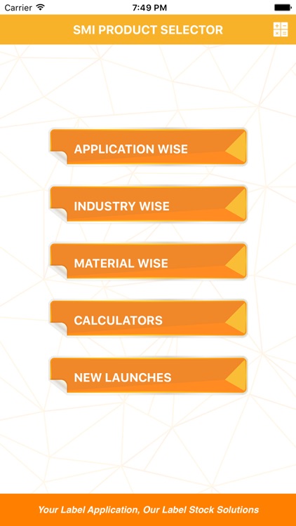 SMI Product Selector