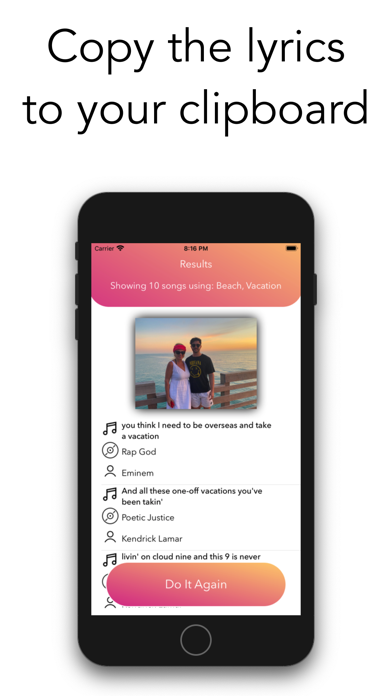 No Caption iPhone screenshot 5 - Photo & Video app