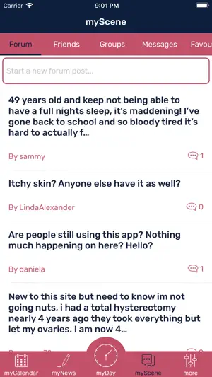 mySysters Symptoms Tracker screenshot 4