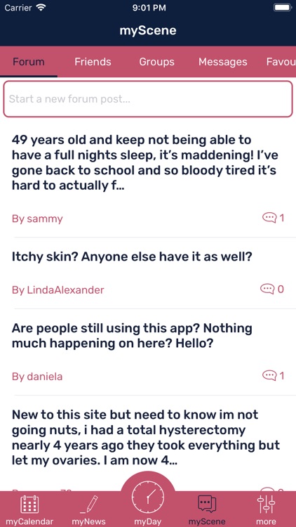 mySysters Symptoms Tracker screenshot-3