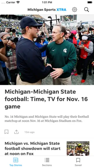 Michigan Sports Xtra screenshot 1