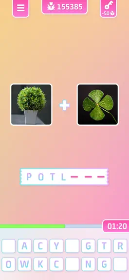 Game screenshot Pics 2 Word Combine Puzzle mod apk