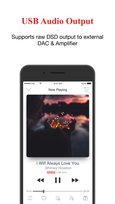 Screenshot #2 pour FiiO Music - For Audiophiles