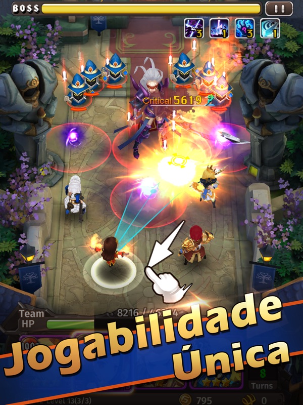 Hyper Heroes: Marble-Like RPG screenshot 8