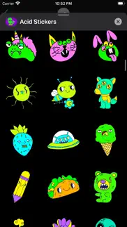 acid stickers: trippy fun iphone screenshot 4