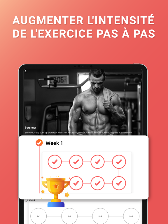 Screenshot #6 pour Push Up Challenge - Push Ups